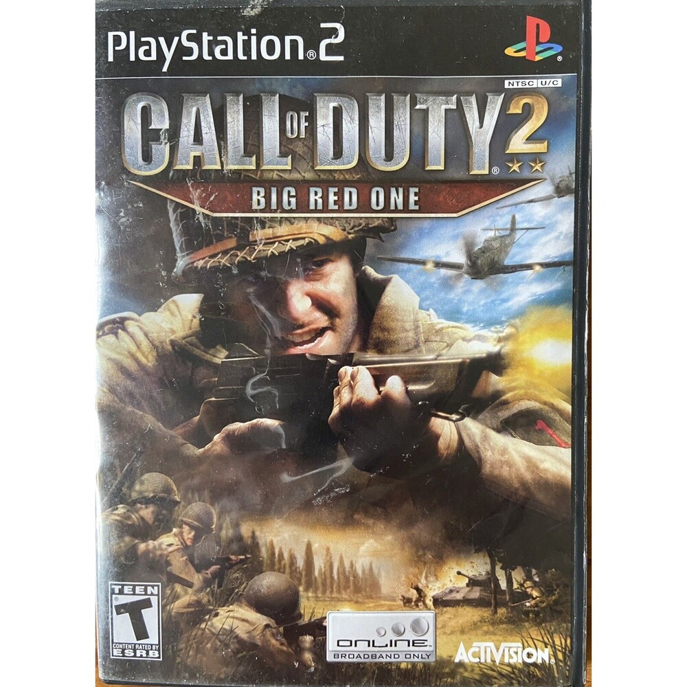 PlayStation 2 : Call of Duty 2: Big Red One VideoGames complete Tested